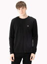 【SALE/40%OFF】TOMMY HILFIGER TOMMY HILFIGER(トミーヒルフィガー) 【定番ロンT】ワンポイント ロゴ ロングスリーブ Tシャツ ロゴ Tee カットソー 半袖 Tシャツ メンズ トミーヒルフィガー カットソー Tシャツ 【RBA_E】