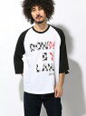 ANDSUNS (M)DOWN BY RAW RAGLAN アンドサンズ カットソー【送料無料】