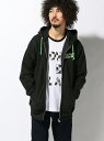 ANDSUNS (M)FUCKIN CRAZY SUNS ZIP HOOD アンドサンズ カットソー【送料無料】