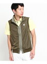 【SALE/50%OFF】adabat(Men) ボンディングメッシュベスト アダバット コート/ジャケット【RBA_S】【RBA_E】【送料無料】