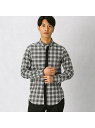 【SALE/40%OFF】COMME CA MEN チェックスウェードシャツ コムサメン シャツ/ブラウス【RBA_S】【RBA_E】【送料無料】