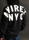 【SALE/20%OFF】AVIREX 【WEB&DEPOT限定】ビッグロゴクルーネックスウェット/BIGLOGOCREWNECKSWEAT アヴィレックス カットソー スウェット ブラック ホワイト レッド グリーン ネイビー【RBA_E】【送料無料】
