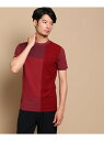 【SALE/30%OFF】THE SHOP TK(Men) ワッフル切替Tシャツ ザ ショップ ティーケー カットソー【RBA_S】【RBA_E】