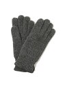 【SALE/60%OFF】BEAMS LIGHTS BEAMS LIGHTS / 鹿の子編み ニットグローブ ビームスライツ ファッショングッズ 手袋 ベージュ ブラウン【RBA_E】