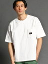 vital MONSIEUR NICOLE PENDLETON(ペンドルトン)【別注】バックプリントポケットTシャツ ニコル カットソー Tシャツ ホワイト ベージュ グリーン ネイビー【送料無料】