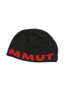 MAMMUT MAMMUT/(U)Mammut Logo Beanie マムート 帽子/ヘア小物 ニット帽/ビーニー ブラック ピンク イエロー ブルー レッド【送料無料】