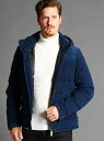 【SALE/50%OFF】MONSIEUR NICOLE デニムダウンジャケット ニコル コート/ジャケット ダウンジャケット ネイビー ブルー【RBA_E】【送料無料】