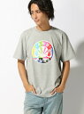 (M)COLOR BARS TEE アンドサンズ カットソー【送料無料】