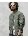 【SALE/50%OFF】ALPHA INDUSTRIES 別注BONDINGL-2B ナノユニバース コート/ジャケット コート/ジャケットその他 ブラック イエロー シルバー カーキ ホワイト【RBA_E】【送料無料】