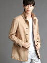 NICOLE CLUB FOR MEN ナポレオンカラーコート ニコル コート/ジャケット コート/ジャケットその他 ベージュ グレー ネイビー【送料無料】