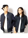 【SALE/70%OFF】Purple&Yellow ナイロンデニム切替ミリタリーブルゾン コムサイズム コート/ジャケット【RBA_S】【RBA_E】【送料無料】
