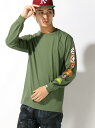 【SALE/40%OFF】ANDSUNS (M)MIL PATCH TEE アンドサンズ カットソー【RBA_S】【RBA_E】【送料無料】