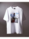 【SALE/45%OFF】tk.TAKEO KIKUCHI EVANGELIONコラボ 2号機Tシャツ 『あんたバカぁ?』 ティーケータケオキクチ カットソー Tシャツ ホワイト ブラック【RBA_E】
