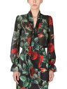 【正規取扱店】【送料無料】 ドルチェアンドガッバーナ DOLCE & GABBANA 「ROSE」シルクシャツ レディース F5N69T_IS1JBHN2ZO 【楽天海外直送】