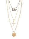 【正規取扱店】【送料無料】 ドルチェアンドガッバーナ DOLCE & GABBANA 「THREE PENDANTS」ネックレス メンズ WNN7S6_W111187562 【楽天海外直送】