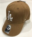 ショッピングLRG ロサンゼルス・ドジャース キャップDODGERS '47 CLEAN UP CAMEL NLRGW12GWS-QLフォーティーセブン 帽子 ローキャップ NFL MLB NBA NHL CAP