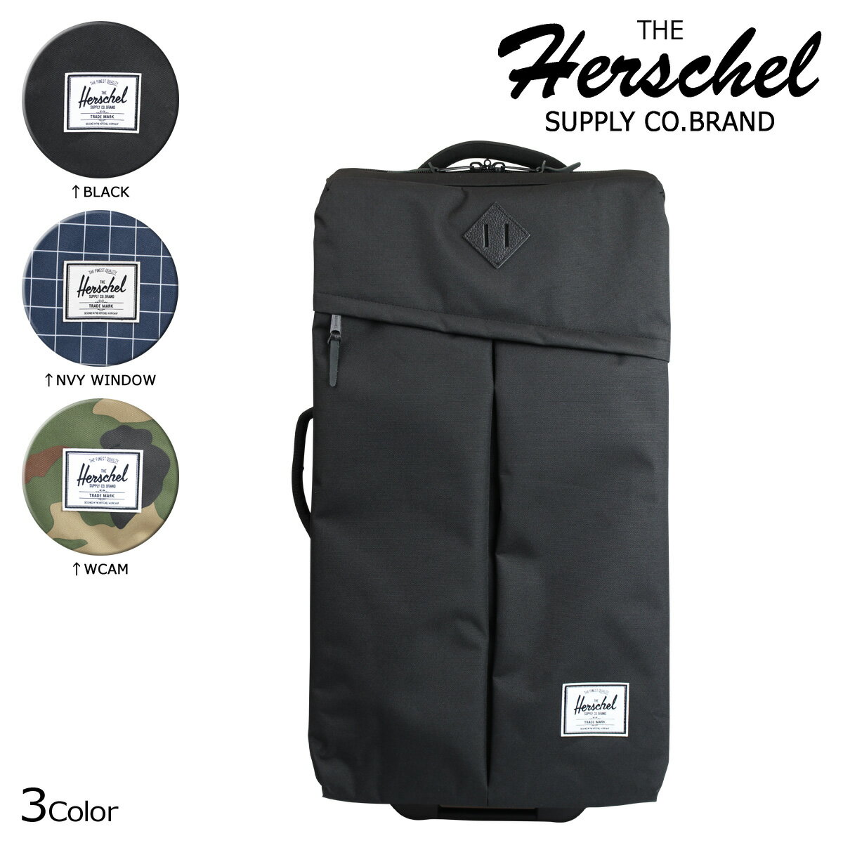 ハーシェルサプライ Herschel Supply メンズ レディース キャリーバッグ ス…...:sugarltd:10321438