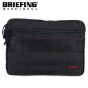 【最大1000円OFFクーポン】 BRIEFING ブリーフィング バッグ クラッチバッグ メンズ A4 CLUCH ブラック 黒 BRF488219