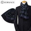 VERSACE マフラー ヴェルサーチ ベルサーチ メンズ ...