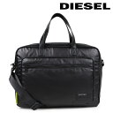 【SOLD OUT】 DIESEL バッグ メンズ ディーゼル ブリーフケース DISCOVER-UZ F-DISCOVER BRIEFCASE X05185 P1157 T8013 ブラック