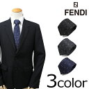 FENDI フェンディ ネクタイ シルク イタリア製 ビジネ...