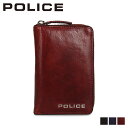 【最大1000円OFFクーポン】POLICE ポリス 財布 長財布 テライオ メンズ ラウンドファスナー 本革 ROUND ZIPPER WALLET ブラック カーキ ダーク ブラウン 黒 PA-70004
