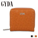 【最大1000円OFFクーポン】 ジェイダ GYDA 財布 二つ折り レディース ラウンドファスナー EMBOSS ブラック アイボリー キャメル 黒 GY-W032