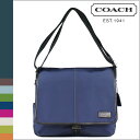 コーチ COACH F70443 メンズ [ダークマリーン] ナイロン メッセンジャーショルダーバッグ 正規 アウトレット/USA/FACTORY/通販/新品