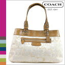 コーチ COACH F19779 トートバッグ [ホワイト] ペネロピ オプティック シグネチャー ショッパー 正規アウトレット/OUTLET/シグネチャー/送料無料/USA FACTORY/通販/新品★ポイント10倍★送料無料★シグネチャー バッグ 財布 正規アウトレットCOACH コーチ