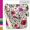 ☆★あす楽☆★[ポイント10倍&大幅値下げ] 送料無料バッグ 財布 シグネチャー アウトレット COACH コーチコーチ COACH F47317 ショルダーバッグ [マルチカラー] ポピー/POPPY ピンク カイラ プリント クロスボディ スイングパック 正規アウトレット/OUTLET/シグネチャー/送料無料/USA FACTORY/通販/新品 [6/20 追加入荷]○☆