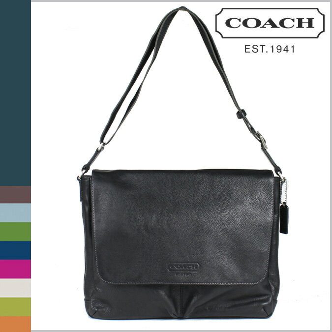 コーチ COACH F70556 メンズ [ブラック] メッセンジャーバッグ　HWL レザー 正規 アウトレット/USA/FACTORY/通販/新品