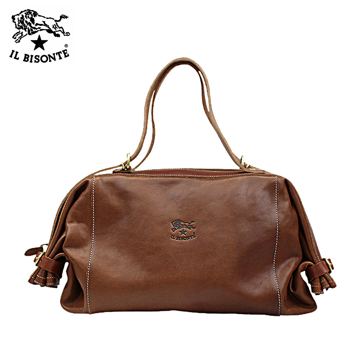 送料無料 イルビゾンテ IL BISONTE ショルダーバッグ メンズ レディース A2348-SL-635 ブラウン SHOULDER BAG ユニセックス [1/21 新入荷][ あす楽対象外 ]★★