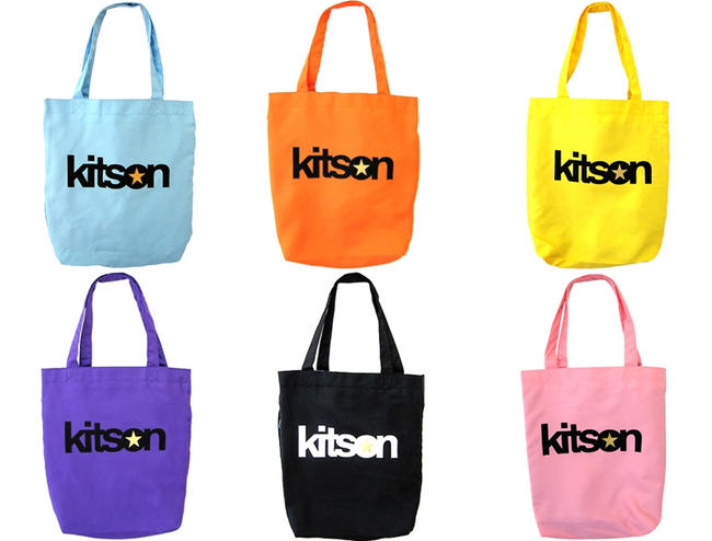 10000円お買い上げで【全国送料無料!!】【6カラー】KITSON(キットソン) スタースモールトートバッグ キットソン/STAR SMALL TOTE BAG[sugarltd]