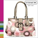 コーチ COACH F18805 トートバッグ [マルチカラー] アシュレイ スナップヘッド E/W 正規アウトレット/OUTLET/シグネチャー/送料無料/USA FACTORY/通販/新品 [7/21 追加入荷]