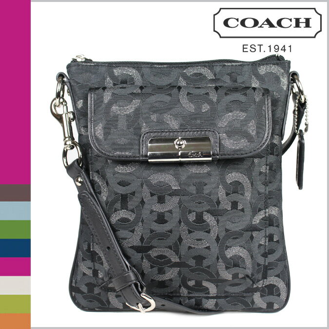 コーチ COACH [ブラック] ショルダーバッグ クリスティン チェーンリンク スウィングパックKRISTIN CHAINLINK SWINGPACK [F46362]正規アウトレット/新品/送料無料