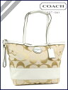 コーチ/COACH シグネチャー ストライプ エンベローブ EX トートバッグSIGNATURE STRIPE ENVELOPE E/W TOTE BAG LIGHT KHAKI×WHITE 延長!!COACH全品COACH/コーチ