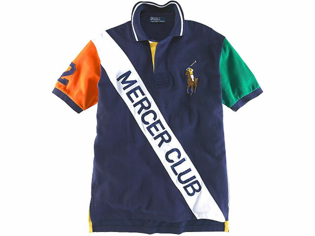 POLO RALPH LAUREN スリム カスタム フィット MERCER CLUB 半袖ポロシャツ ネイビーポロラルフローレン SLIM CUSTOM-FIT S/S POLO SHIRT Newport Navy［ZSS］ ［正規品］期間限定★超お得!!対象商品送料無料!!