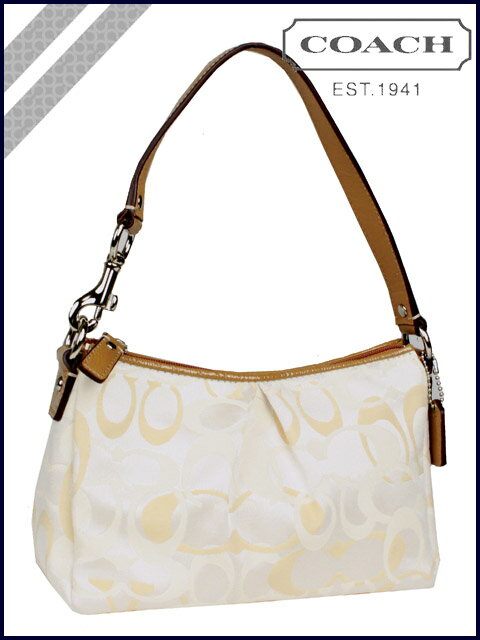 COACH͑Siyz COACH/R[`y8/12 ēׁzR[`/COACH IveBbN VOl`[ gbvnh ANZT[|[` zCg~J[L OPTIC SIGNATURE TOP HANDLE POUCH MINI HAND BAG WHITE~KHAKIyF43926z yAEgbgzyVizysmz1z