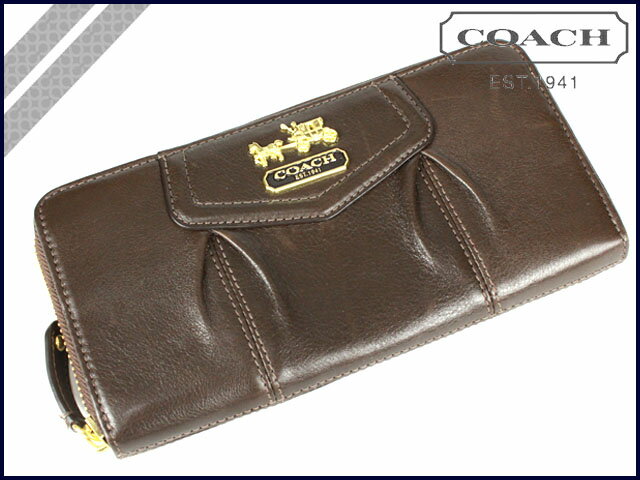 k؂lR[` COACH z Eht@Xi[ }fB\U[AR[fBIWbv }zKj[ MADISON LEATHER ACCORDION ZIP MAHOGANYkF44392l KAEgbg/Vi/ m̓n