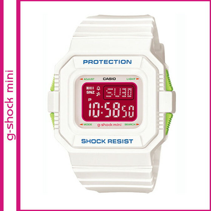 カシオ/CASIO G-SHOCK mini/ 腕時計 [ホワイト×ピンク]GMN-550-7DJR/Precious Heart Selection 2009/男女兼用[7/6 再入荷][あす楽/正規]