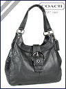 コーチ COACH 〔ブラック〕ショルダー バッグ ソーホー レザー ホーボー SOHO LEATHER HOBO SHOULDER BAG BLACK〔F17219〕 アウトレット/新品/レディース/送料無料〔3/24追加入荷〕延長決定!! COACH全品 [ポイント10倍&レビューを書くと送料無料!!] ◆あす楽バッグ 財布 シグネチャー アウトレット COACH コーチ