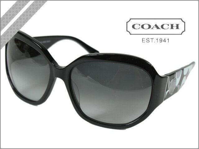 コーチ COACH [ブラック] サングラス SUNGLASSES BLACK[S8025] 正規アウトレット/新品/送料無料【特価品】
