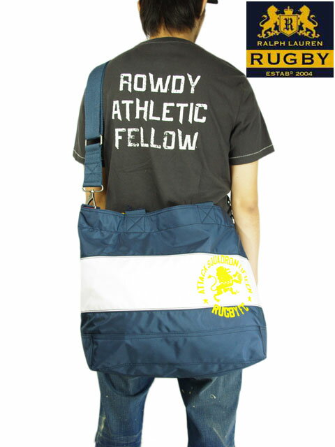 10,000߰ʾΤ㤤夲̵!!2010 SUMMERǿRALPH LAUREN RUGBY ڥ饤åڥۥդ С֥ʥȡȥХå ͥӡߥå ե󡦥饰ӡ LOGO PATCH REVERSIBLE NYLON TOTE BAGNAVYREDᥫsmtb-mۡYDKG-m