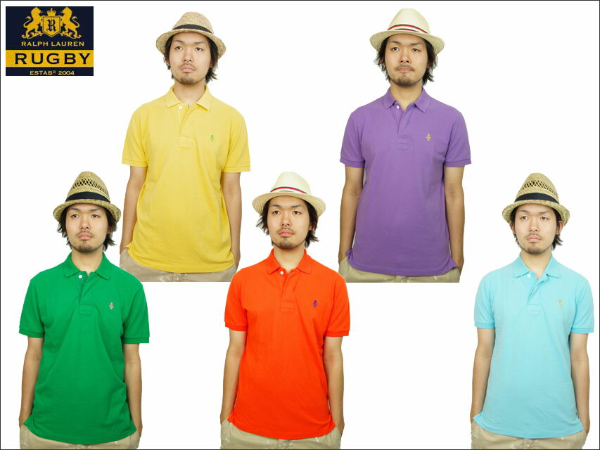 10,000߰ʾΤ㤤夲ǡ̵ۡ2010 SUMMERǿRALPH LAUREN RUGBY Rʸꥹ⡼륹 ơ åȥ Ⱦµݥ 5顼 ե󡦥饰ӡSKULL LOGO VINTAGE COTTON SS POLO SHIRT5COLORᥫYDKG-mۡ1