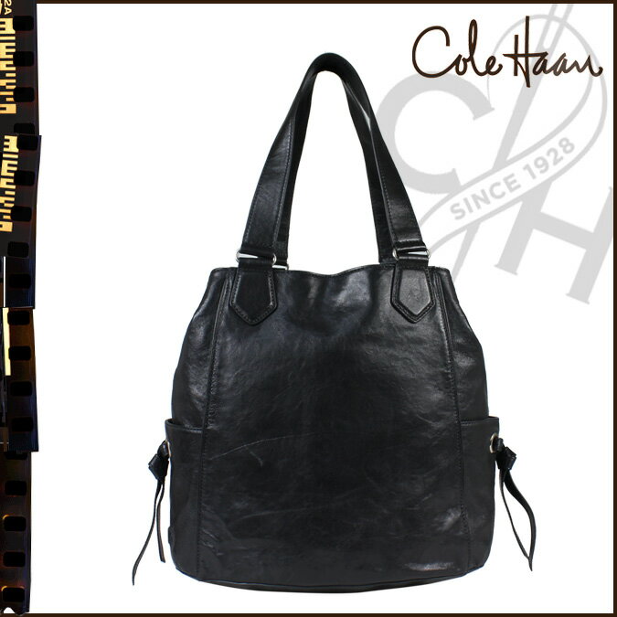 コールハーン/Cole Haan トートバッグ [LOGAN TOTE #B36495] ブラック レザー [レディース] バッグ BAG TOTE BLACK LEATHER [あす楽/正規]