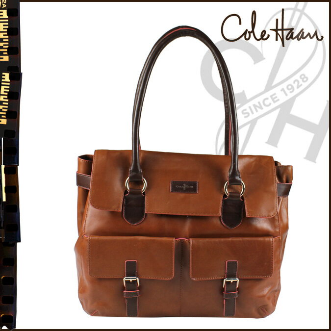 コールハーン/ColeHaan/ トートバッグ [ブラウン] B36884 /N/S FLAP.SATCHEL/レザー/レディース [あす楽/正規]