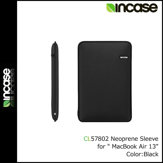 インケース/INCASE/ PCケース [ブラック]CL57802/13インチMacBook Air 対応/PC CASE Neoprene Sleeve/男女兼用[7/4 新入荷][正規]★★[送]