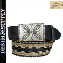 デニムアンドサプライ/DENIM&SUPPLY ラルフローレン/ ベルト [ブラック×ベージュ] 7074338BELT /Leather Two Toned Belt/レザー/メンズ[7/23 新入荷][あす楽/正規]...