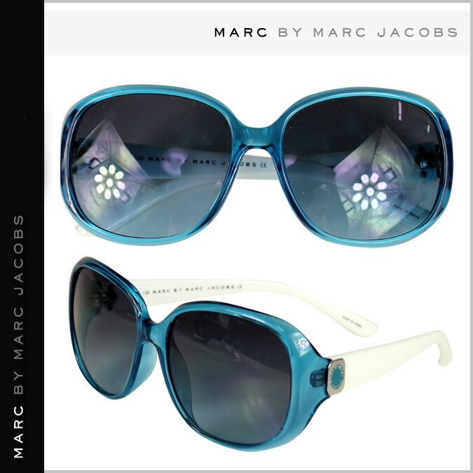 マーク ジェイコブス/MARC BY MARC JACOBS/ サングラス [クリアブルー×ホワイト] MMJ150S /セルフレーム/レディース[8/3 新入荷] [正規]★★