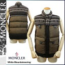 モンクレールW MONCLER W ダウンベスト アベンジャー ダウン コラボ 4335185-53114 242 ブラウン AVENGER M メンズ